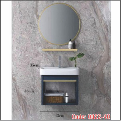 TỦ LAVABO NHÔM CAO CẤP 0022-40